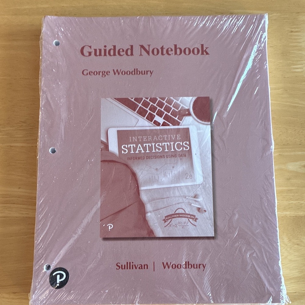 Pearson Interactive Statistics Guided Notebook 2e PB 2018 Woodbury